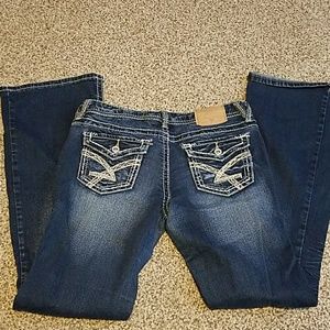 Amethyst Dark Wash Bootcut Jeans